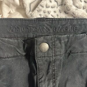American Eagle Gray Cargo Pants